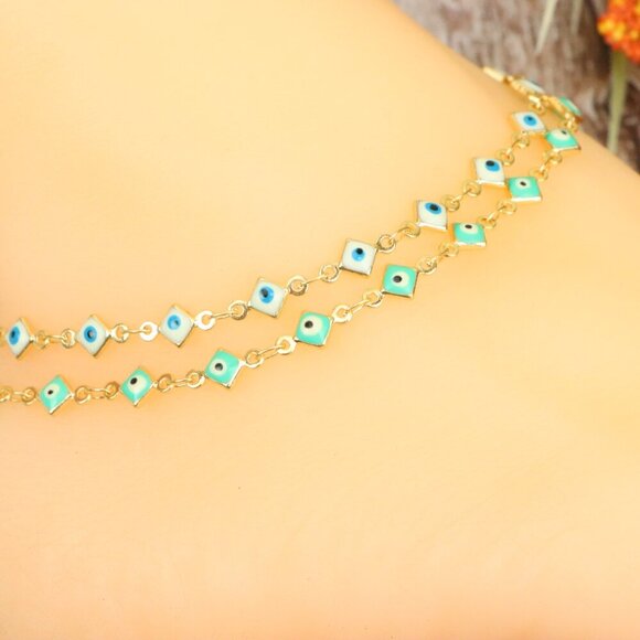 "Dainty Anklet for Women – Elegant Everyday Jewelry & Perfect Gift | MLCRC1784 - Picture 1 of 10